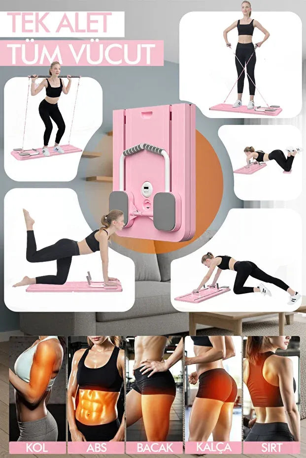 Her Fit Mind Pilates Board - Tüm Vücut Egzersizi